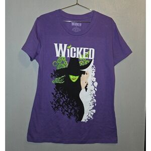 WICKED Purple The Musical BROADWAY Womens Shirt XL